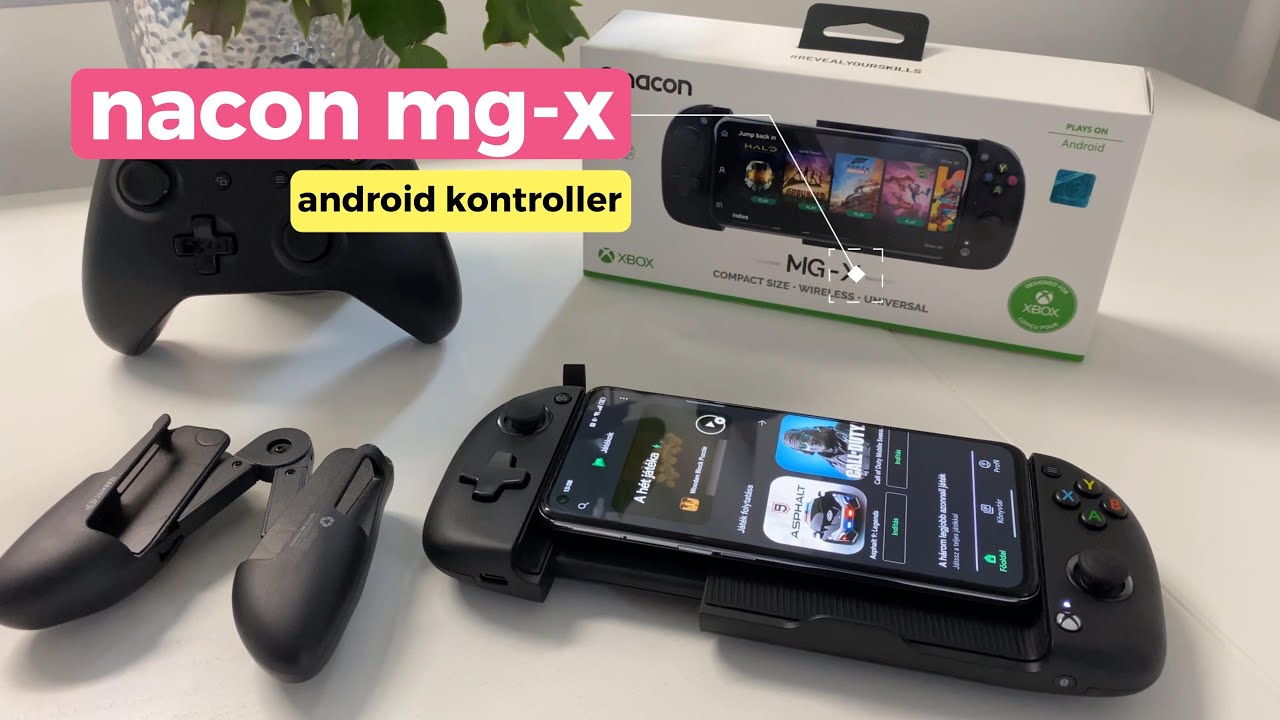 Nacon MG-X android  BT kontroller teszt