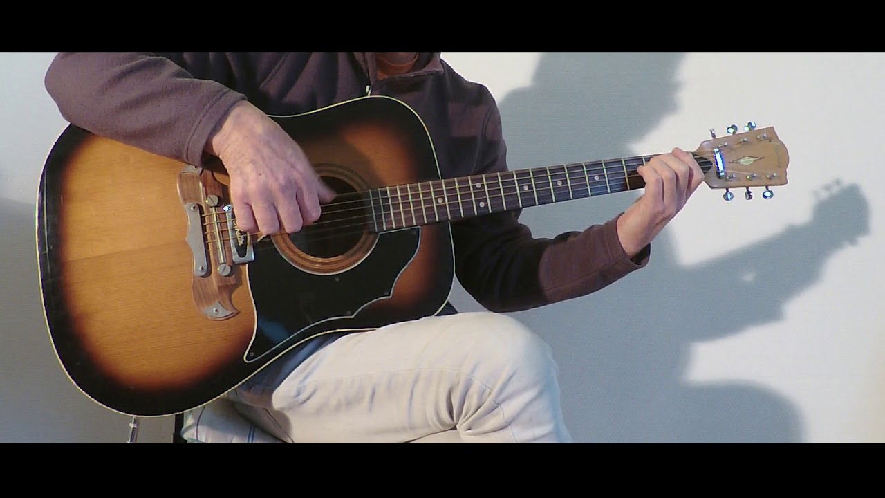 Framus Texan seventies with old Schaller pickup