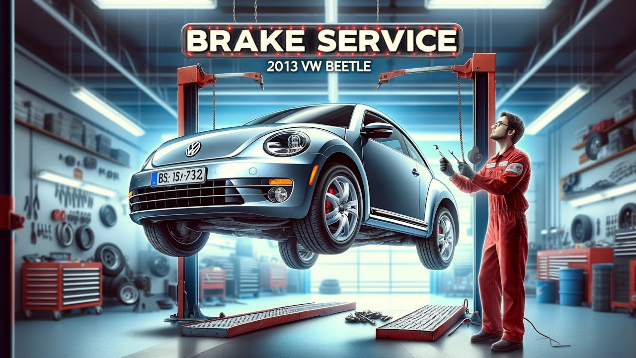 DIY Brake Replacement Tutorial: 2013 VW Beetle | Essential Tools Included!