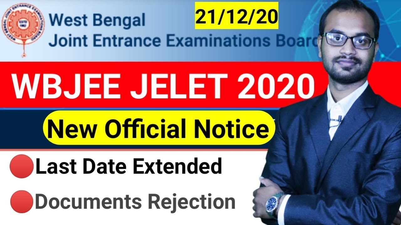 JELET New Official Notice for all students ||Documents Rejected ❌Don't Worry, Last Date Extended