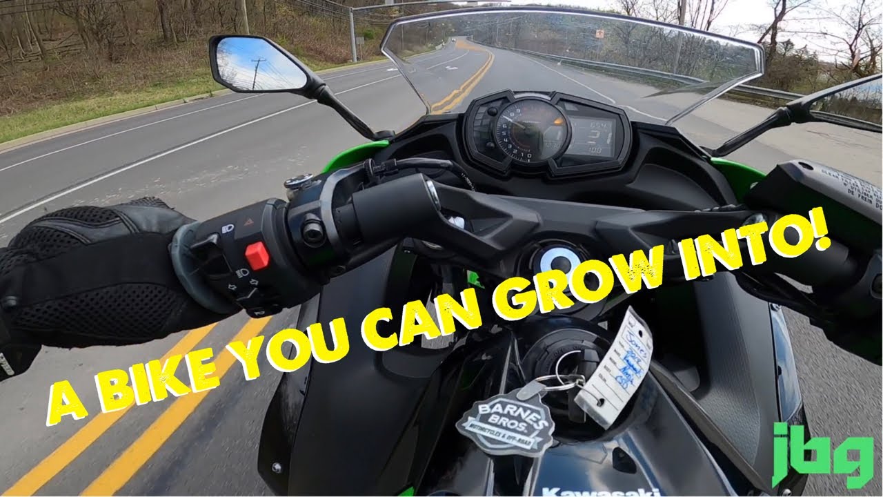 The Ninja 650 is the best beginner bike!