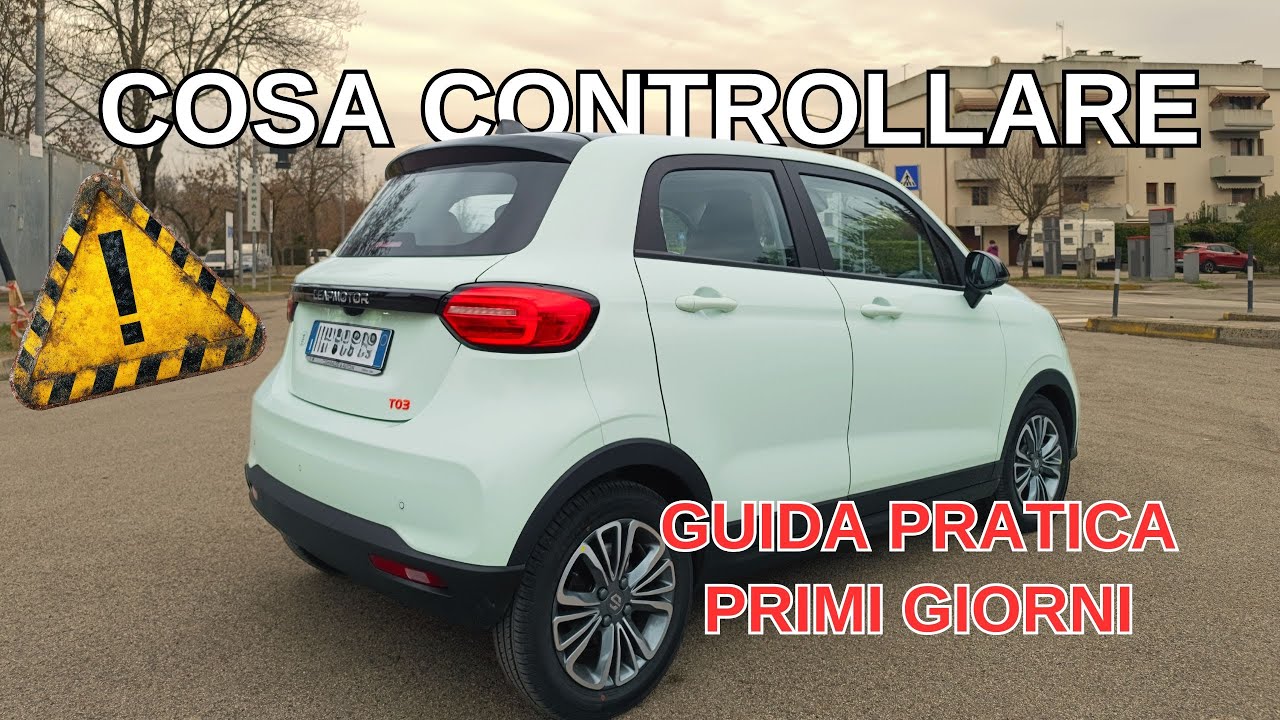 COSA CONTROLLARE?? - PRIMI PASSI CON LA T03