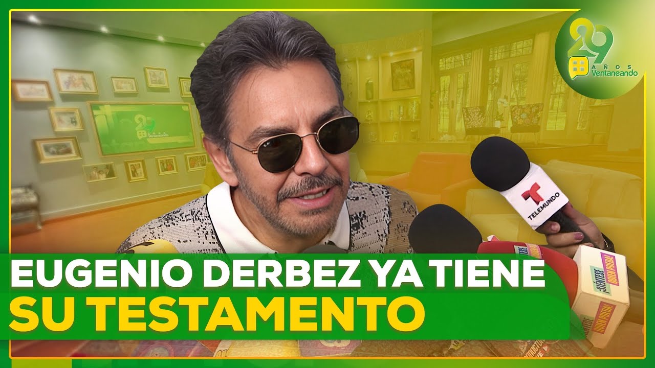 Eugenio Derbez ya tiene preparado su testamento😨📜  | Programa 25 marzo 2025 | Ventaneando