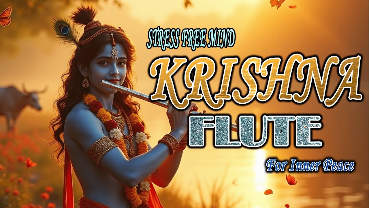 Sri Krishna Flute for Inner Peace | Relaxing Indian Flute Meditation Sounds