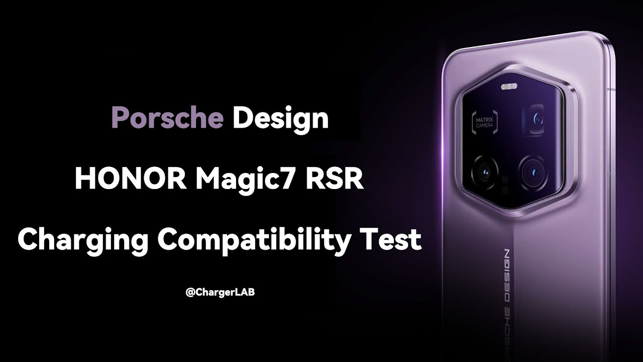 Porsche Design | Charging Compatibility Test of HONOR Magic7 RSR