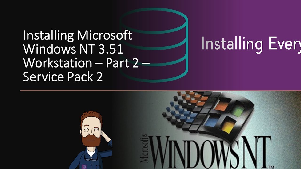 Windows NT 3.51 Workstation - Part 2 - Service Pack 2