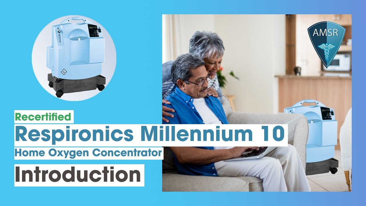 Used Respironics Millennium M10 Home Oxygen Concentrator
