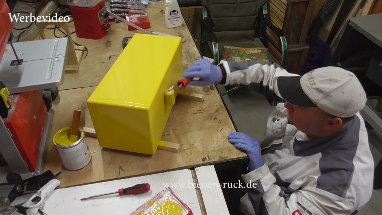 Bienen Imkerei, DIY Bienenfutterautomat
