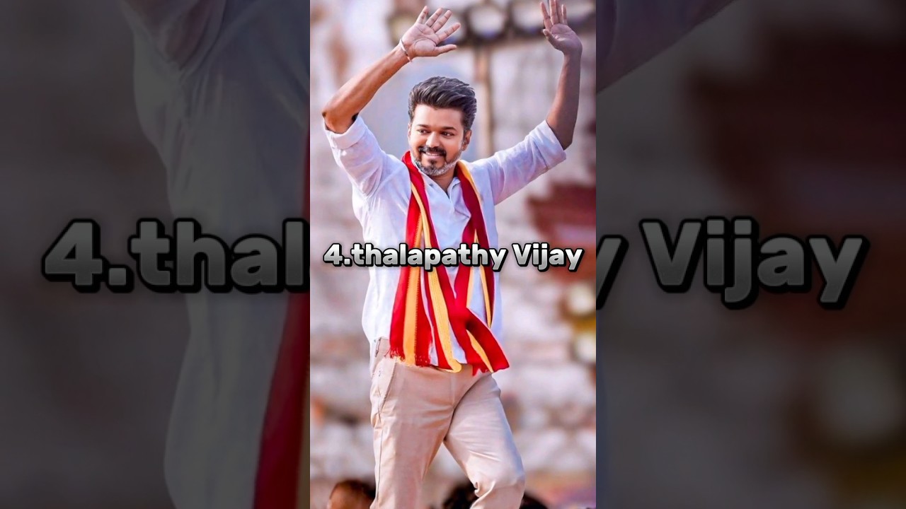 Top 20 South Indian Actors with largest fan basee#shorts #ytshorts #youtubeshorts #movies #trending