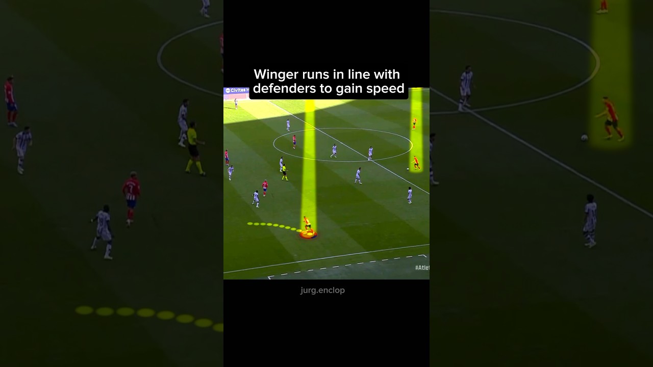 How WINGERS Should Play 😍🔥 | Smart Attacking Movement Masterclass #football #soccer