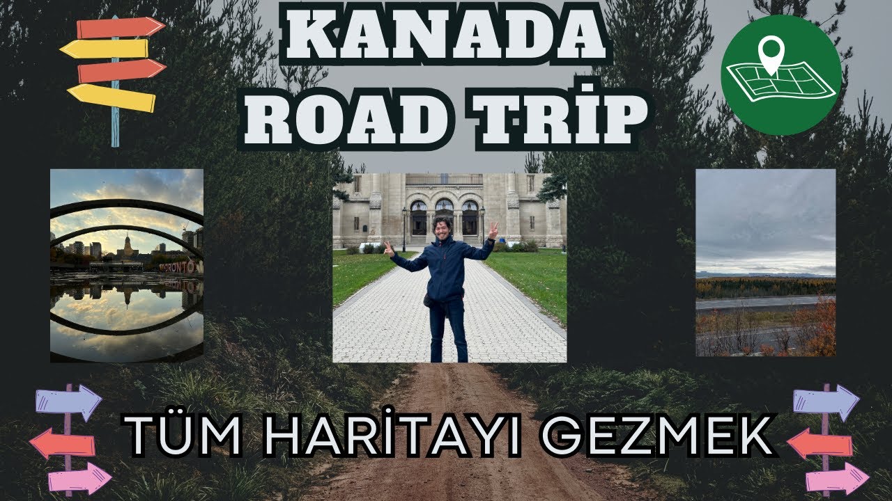 KANADA YOLCULUK MACERAM VLOG / KANADA ROAD TRİP