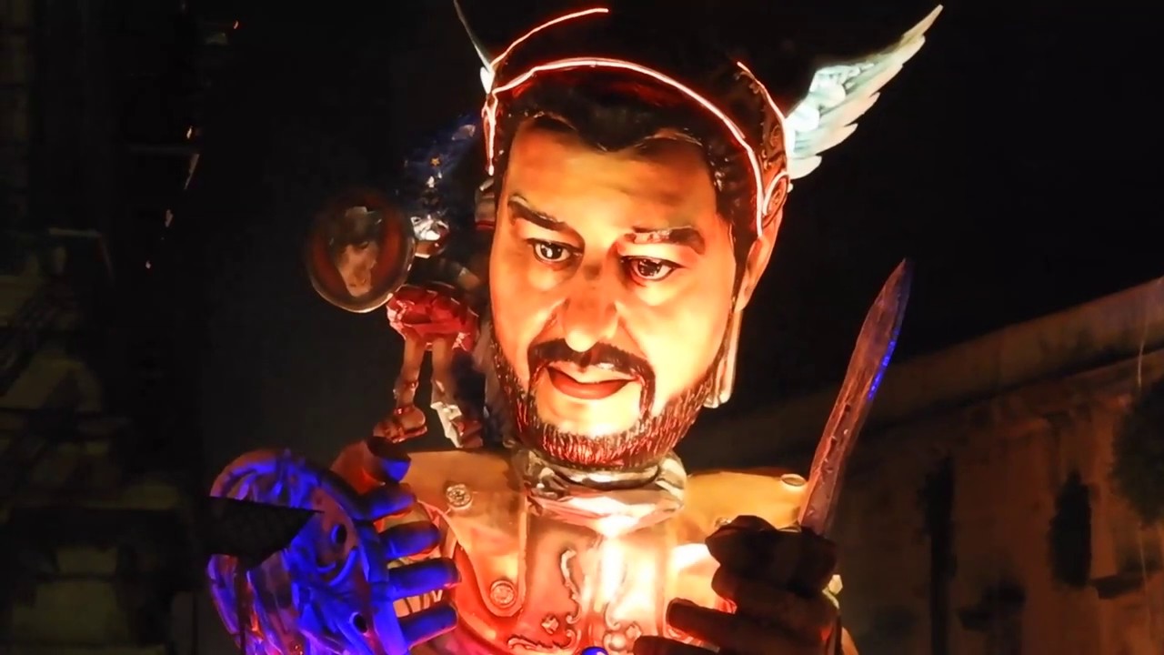 Carnevale di Sciacca 2019 - Carri allegorici in centro storico