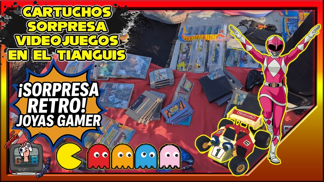 Cartuchos Sorpresa ¡No lo podíamos dejar ahí! Cacería retro en el tianguis