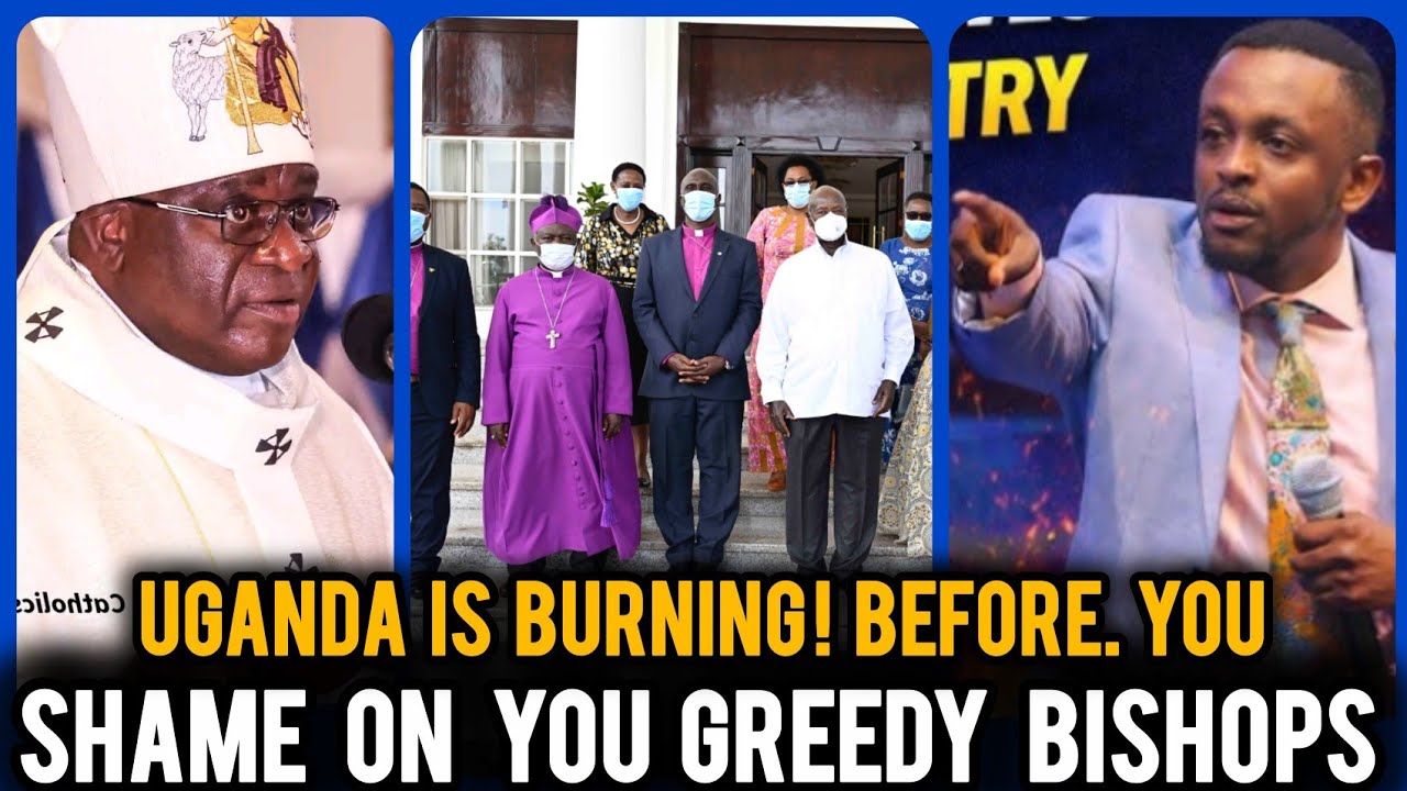 BREKING! Ugandan Bishops dinning With President while the Country is Burning 