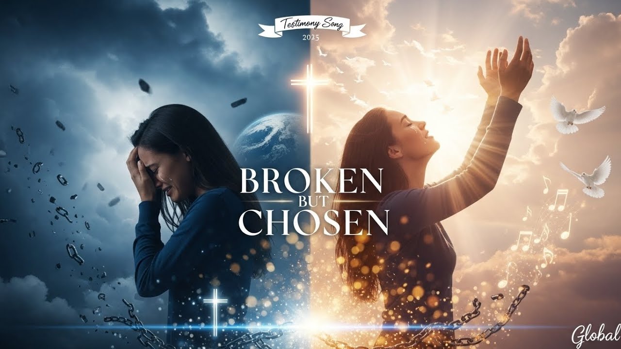 Broken But Chosen ✝️ Powerful Worship Song 2025 | Christian Music for Prayer | Testimony Gospel Song