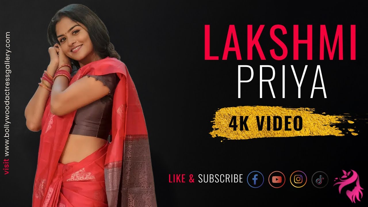 🔥 Mahanadhi Tamil Serial Actress Lakshmi Priya Stunning Photoshoot |  Exclusive Videos