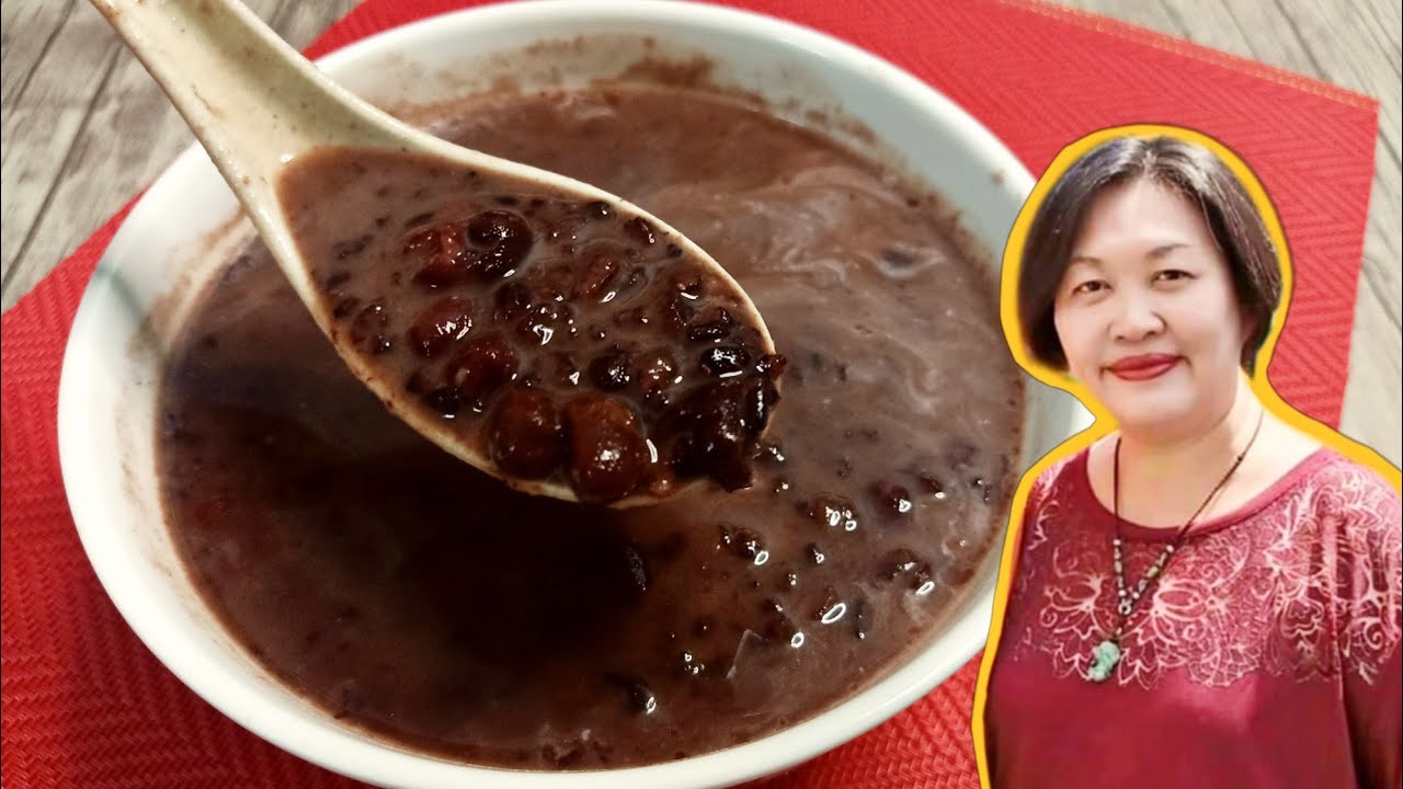 Red Bean And Black Glutinous Rice Dessert