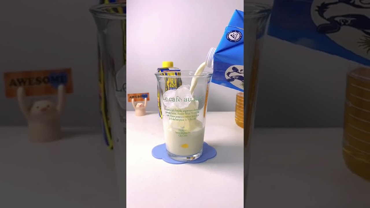 茉莉椰奶 Making Aesthetic Drinks 高顏值自製飲品 