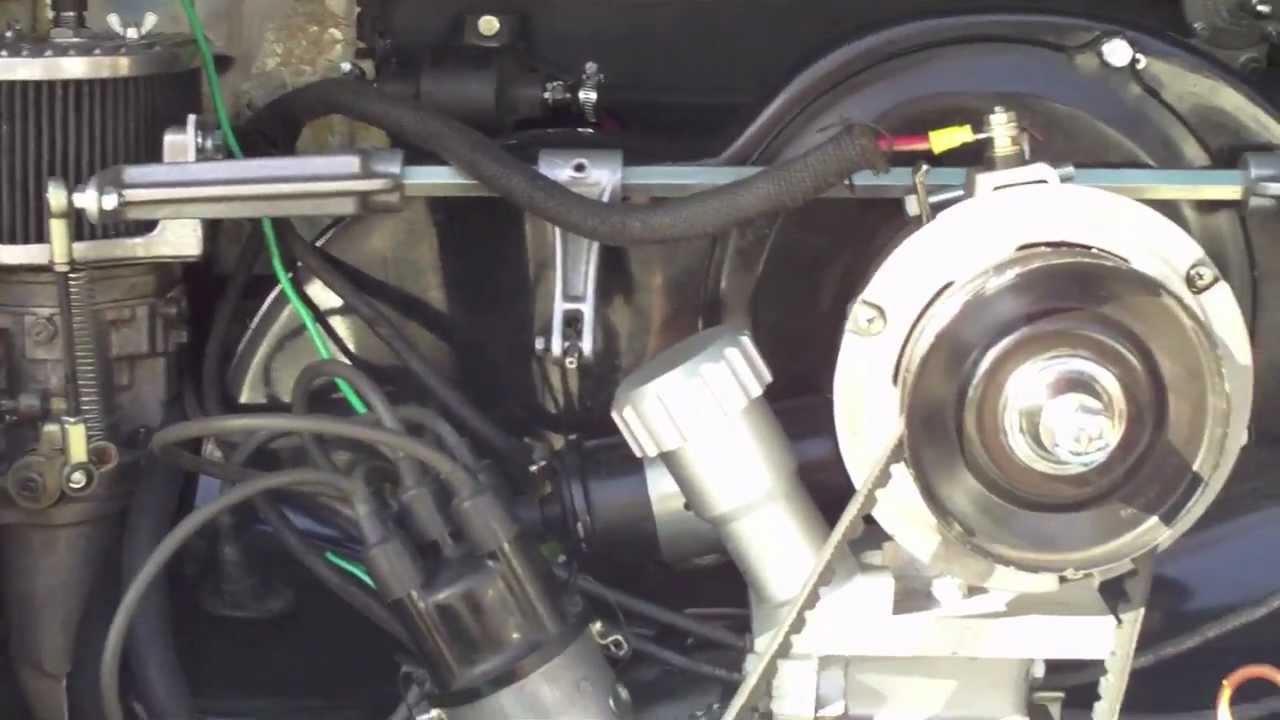 VW Bug with 2 Liter Type 4 engine and DTM Cooling