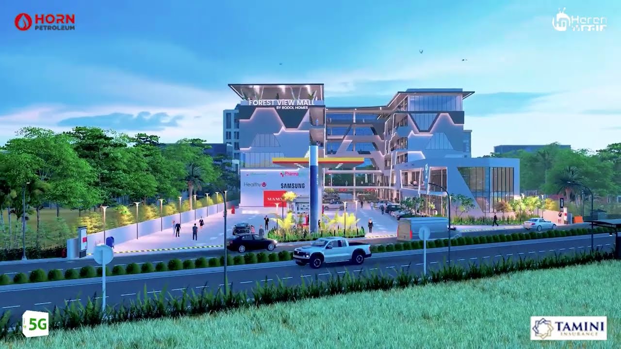 Rodol Homes waxay Nairobi kaga diyaariyeen dhawr mall Gurigagii iyo goobti ganacsiga ayay isa sareen