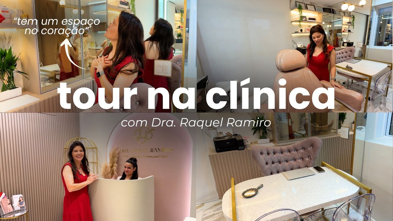 TOUR NA CLÍNICA DE ESTÉTICA ft. Raquel Ramiro