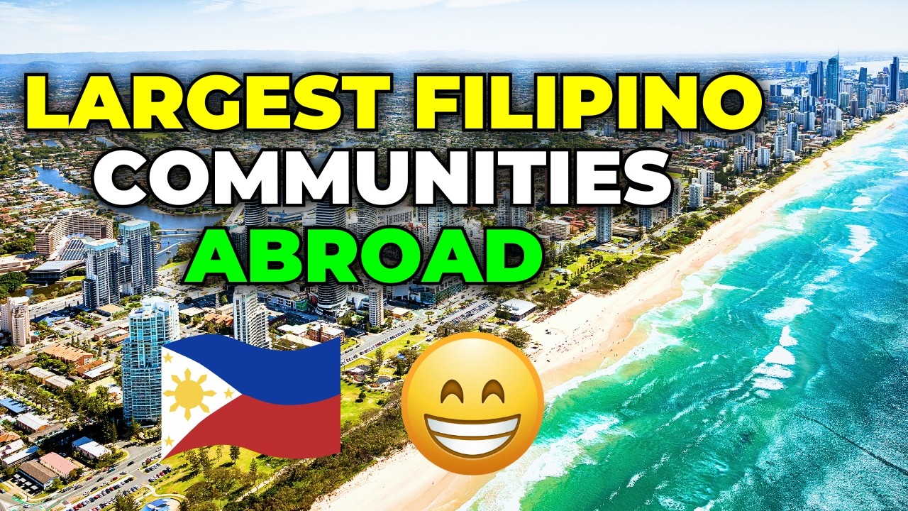 15 Countries With the Most FILIPINOS ABROAD!