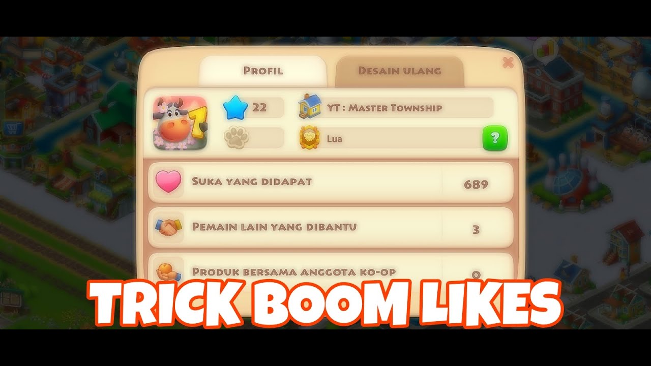 Hack Boom Like | Township 2025  | 64bit