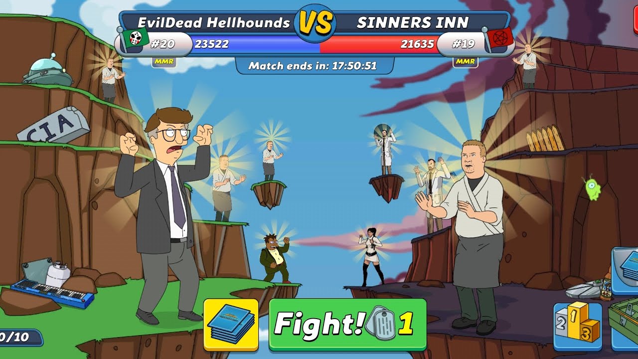 Animation Throwdown, Drunk Rumble, EvilDead Hellhounds vs Sinners Inn 
