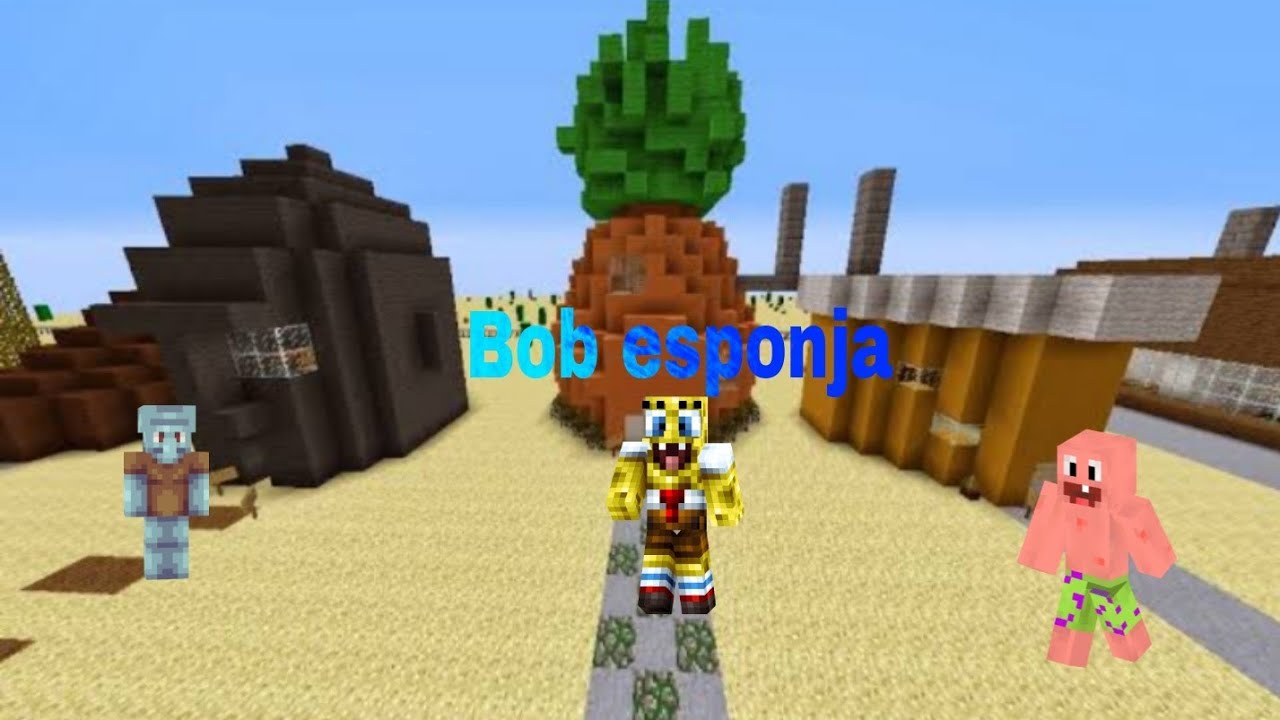 Minecraft Bob esponja