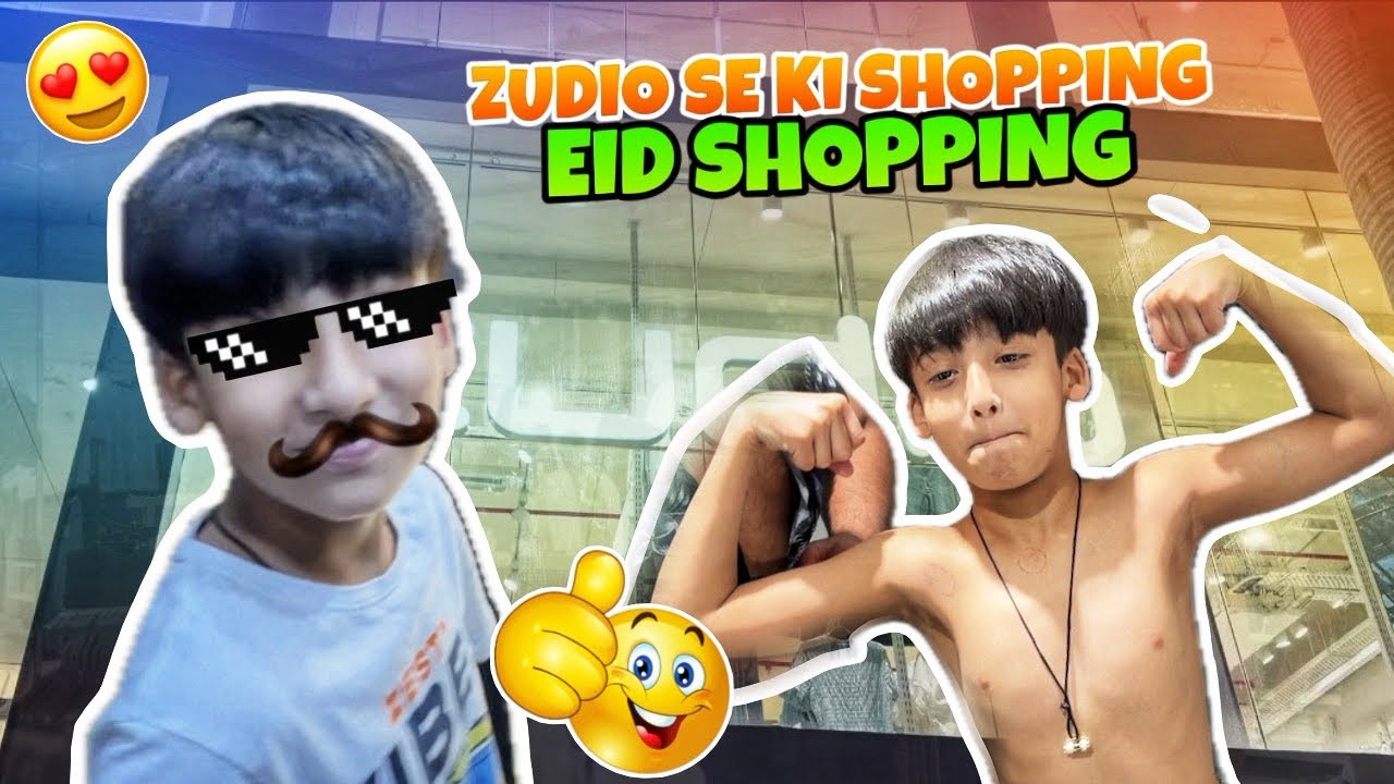 AAJ GYE ZUDIO SE SHOPPING KRNE 🥰 AHIL KI EID KI SHOPPING 😍