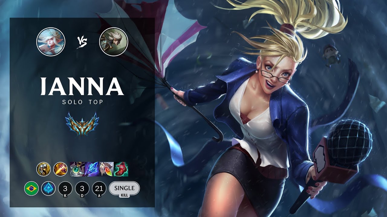 Janna Top vs Camille - BR Challenger Patch 12.10