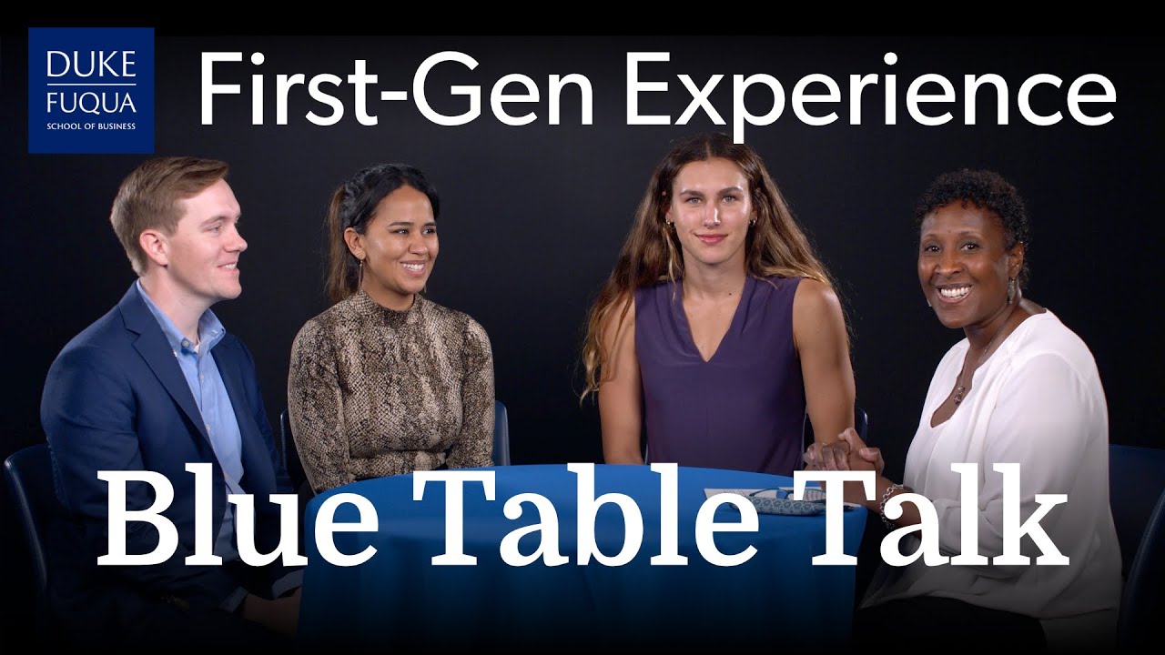 First-generation Student Experience at Duke University’s Fuqua School of Business