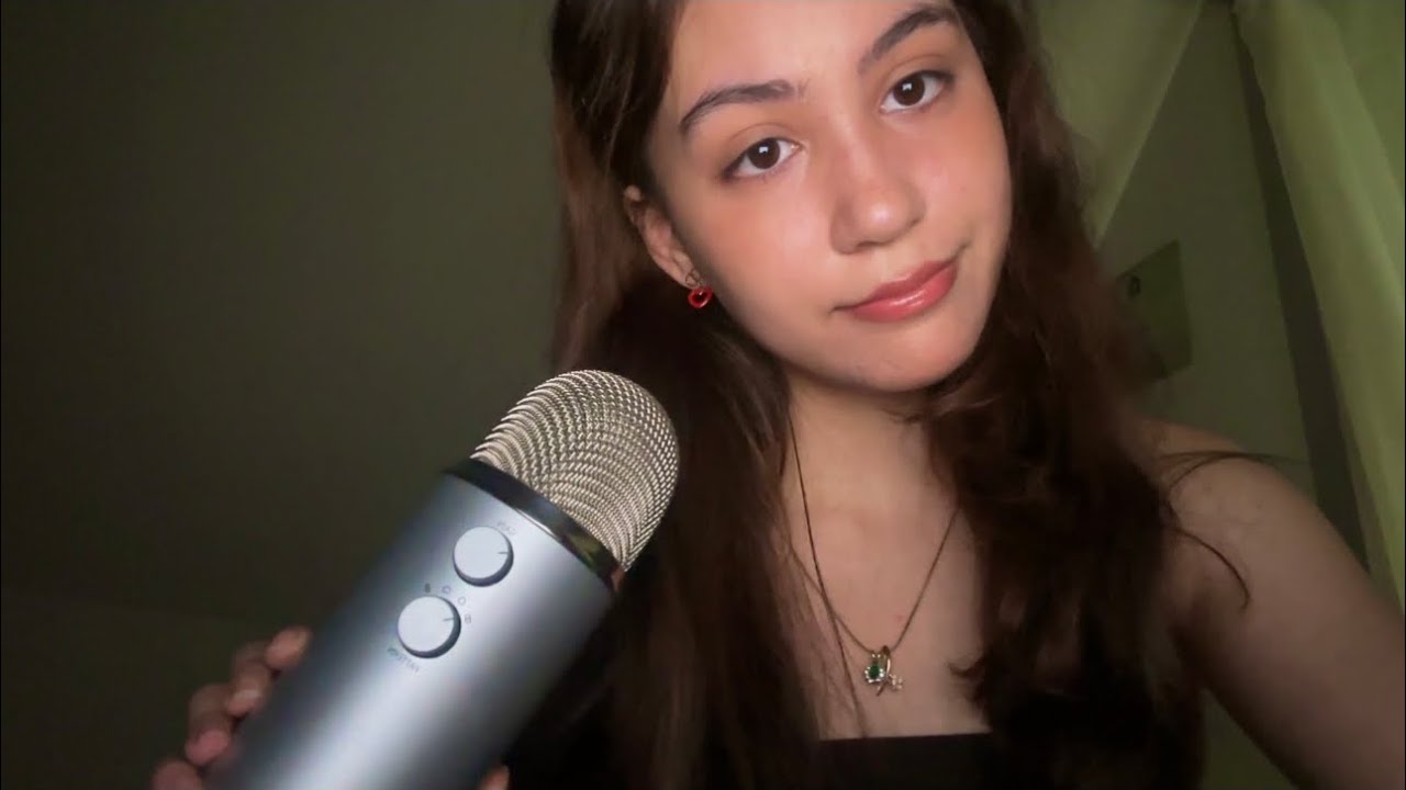 ASMR Close Up Whisper Ramble ꩜