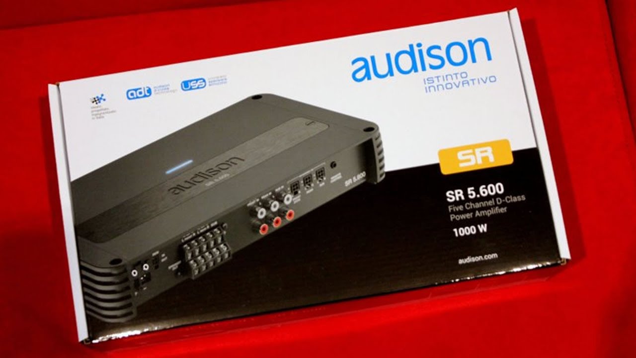 Audison SR 5.600 Unboxing