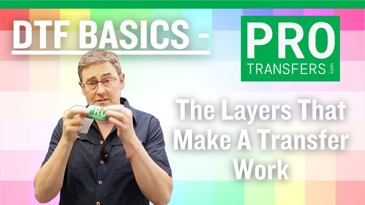 DTF Basics: The Layers That Make a Transfer Work