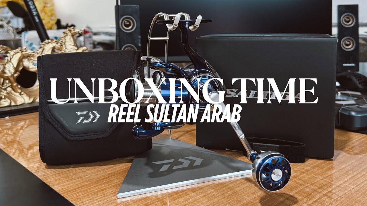 UNBOXING REEL SULTAN ARAB Daiwa Saltiga 6000H SLP Works Semi Order System #fishing #daiwasaltiga