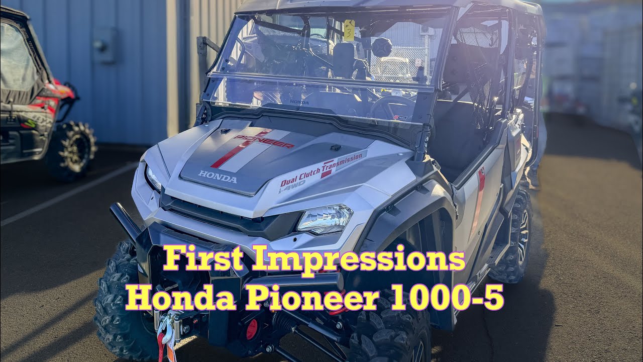 Первые впечатления от Honda Pioneer 1000-5 Trail Edition