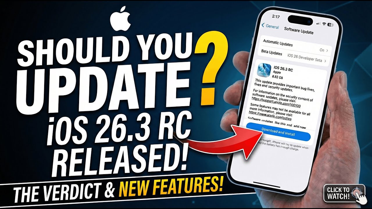 Should You Install iOS 26.3 RC? Battery & Performance Tested!