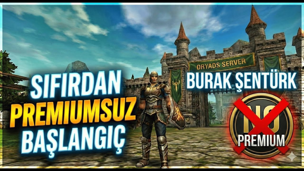 Knight Online Dryads Sıfırdan Başlangı&ccedil;: Premiumsuz & Pus'suz (0 TL)