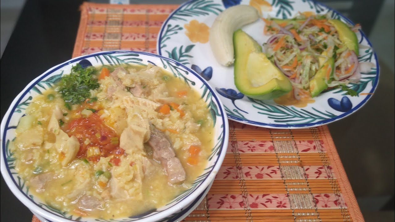 sopa de arroz con mondongo