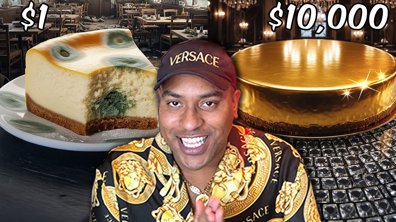 $1 vs $10,000 Cheesecake