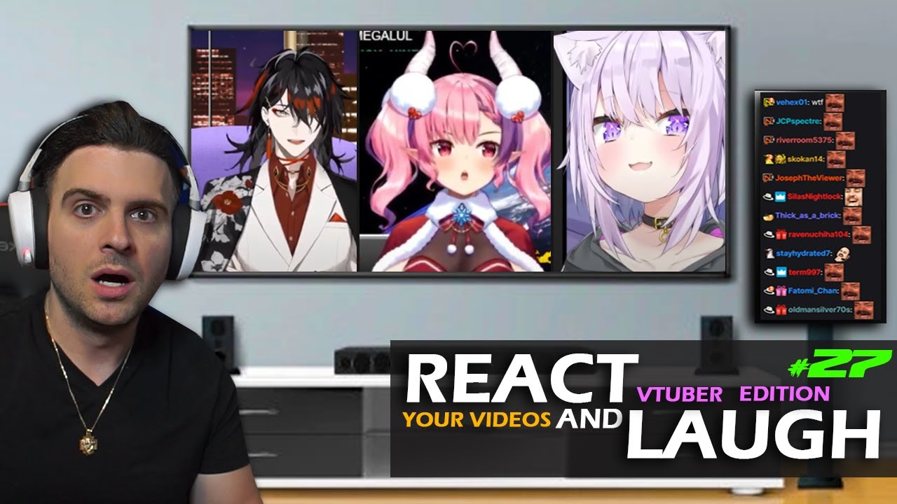 Реакция и смех над клипами VTUBER, которые ВЫ отправили #27