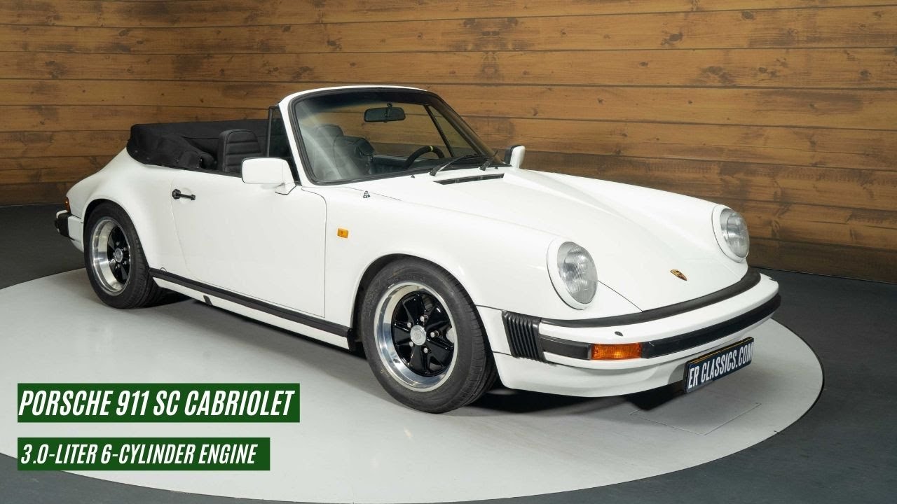 Porsche 911 SC Cabriolet | Extensively Restored | Known History | 1983 -VIDEO- www.ERclassics.com