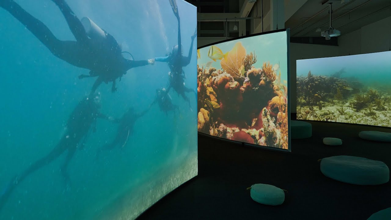 Meditation Ocean: How climate justice is explored through underwater mediation
