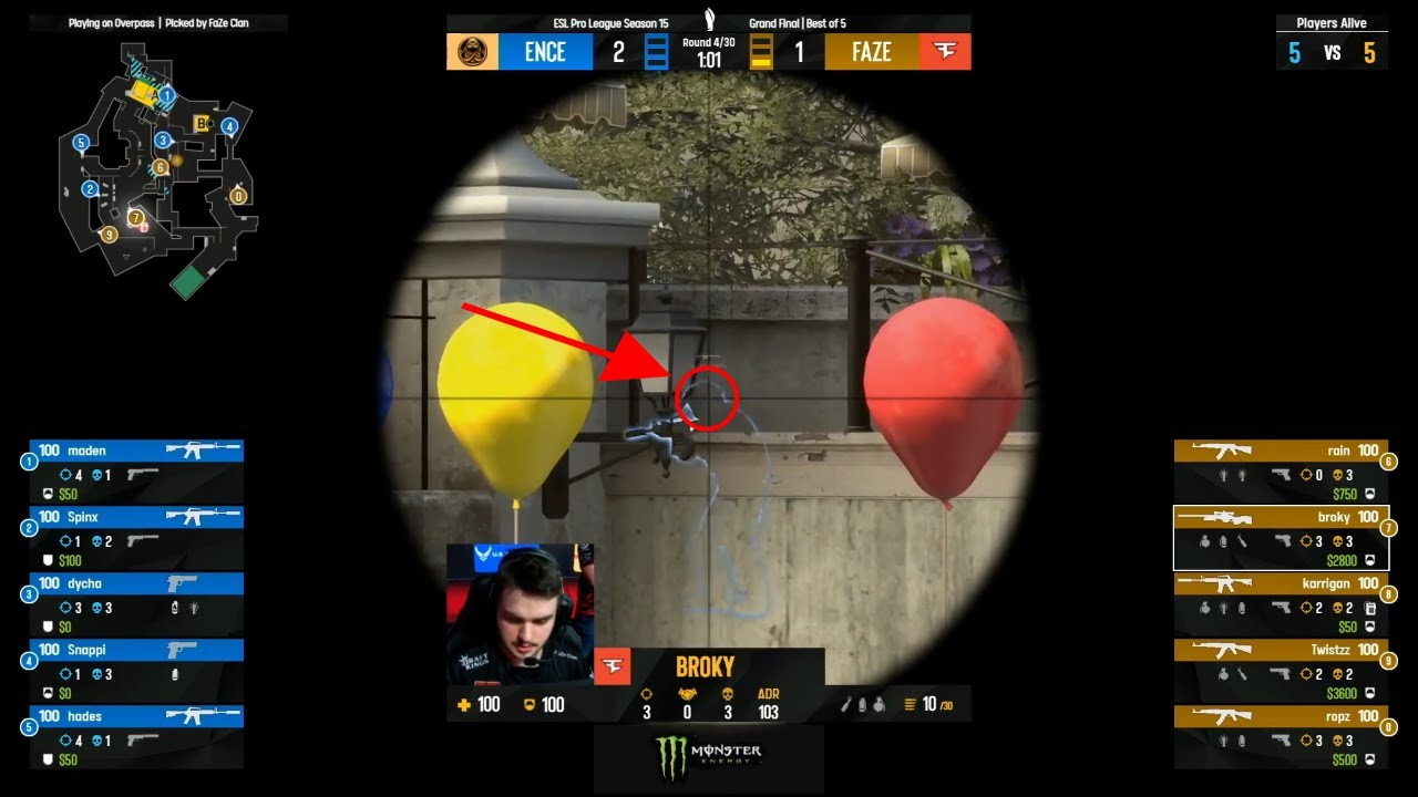 Faze Broky fumbles 200iq boost