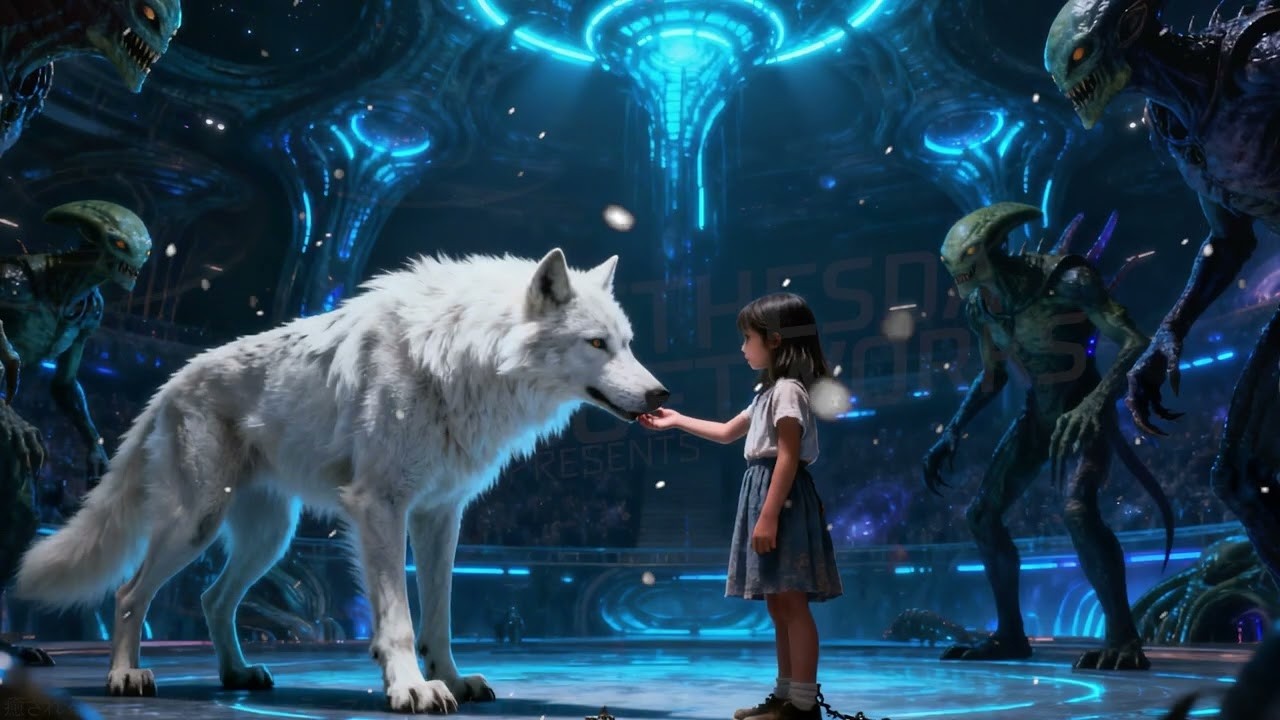 Galactic Aliens Fed an 8 Year Old Human Girl to Their Albino Fiercest Wolf ｜ Only to Realize  HFY