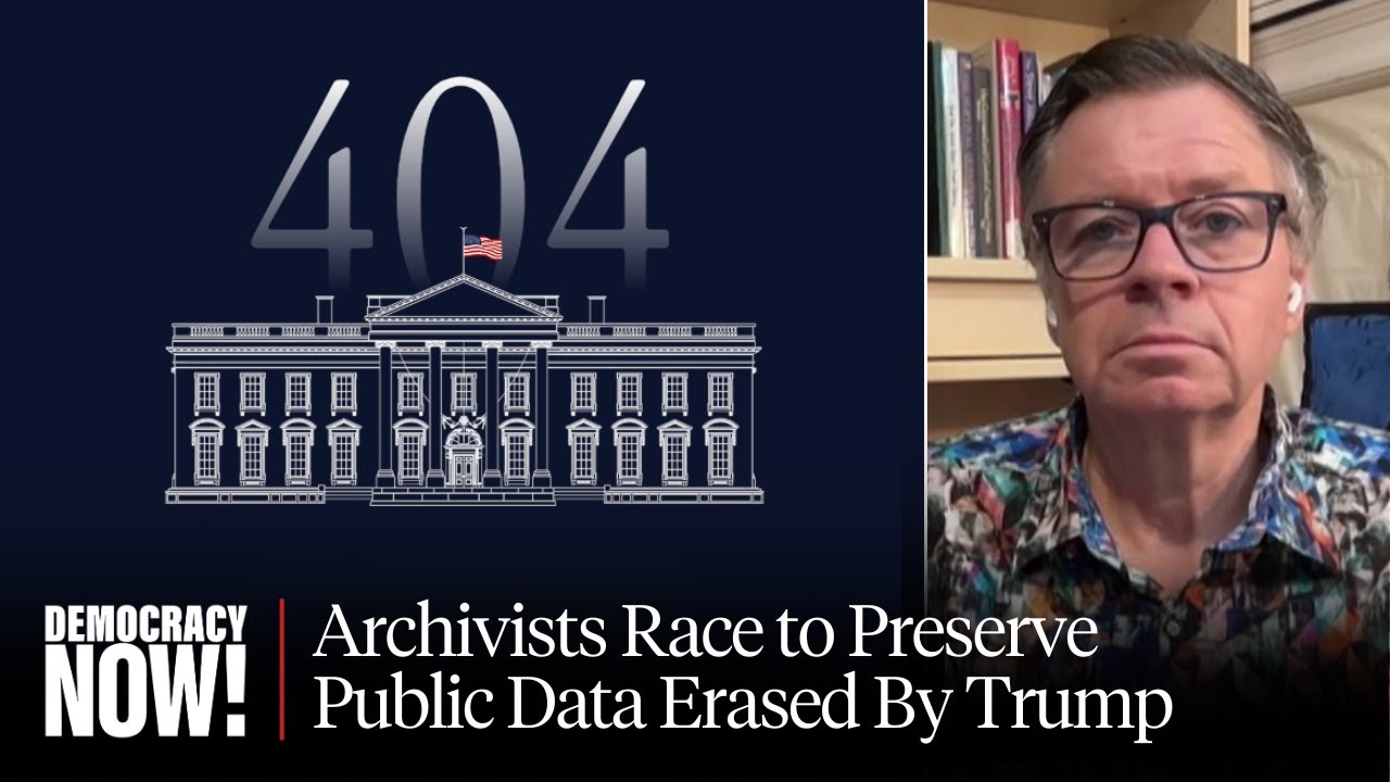 Wayback Machine Saves Thousands of Federal Webpages Amid Purge of Government Data Under Trump