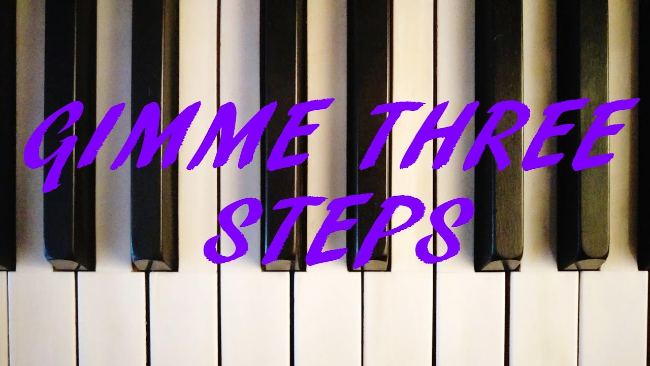 GIMME THREE STEPS - LYNYRD SKYNYRD - (PIANO TUTORIAL) Cover Song.
