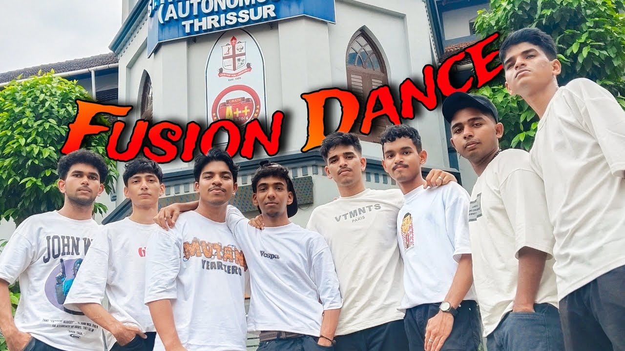 Fusion dance cover by St Thomas college Thrissur | Boys dance performance | Sharose World