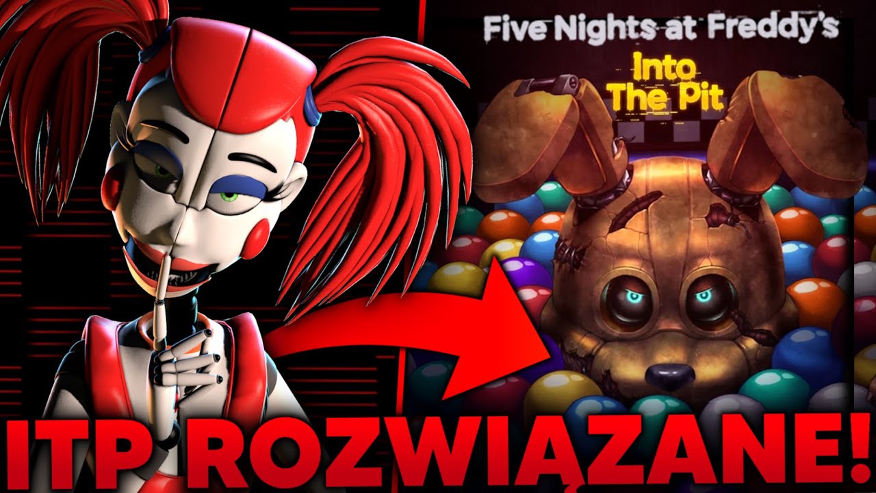 WYJAŚNIENIE FABUŁY I ZAKOŃCZEŃ INTO THE PIT! (Czyli właściwie historia Eleanor...) FNAF Teoria